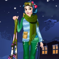 Princess Winter Skiing mobile