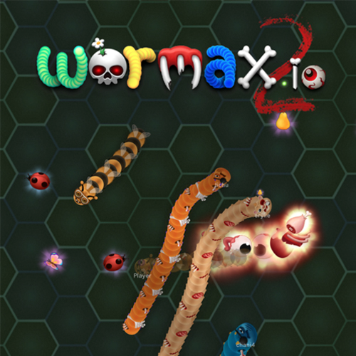 Wormax.io game on Poki is a free multiplayer online game just like