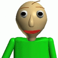 it's harder!  Baldi Goes Crazy (Part 1) [Baldi's Basics Mod