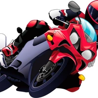 Cartoon Motorcycles mobile