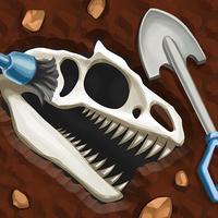 Sea Monster - Fossil dig & discovery dinosaur games for kids in