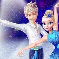 Ellie and Jack Ice Dancing mobile