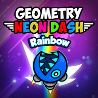Geometry Neon Dash Rainbow mobile