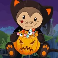 Halloween Monkey Jumper mobile