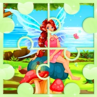 Little Cute Summer Fairies Puzzle mobile