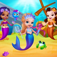 Little mermaids dress up mobile