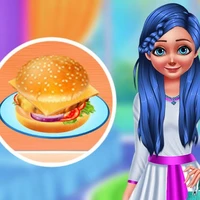 Making Homemade Veg Burger Game mobile