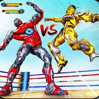 Robot ring fighting wrestling games mobile