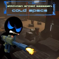 Stickman Armed Assasin Cold Space mobile