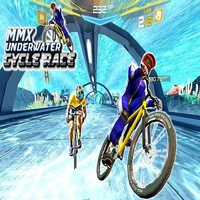 Underwater Bicycle Racing Tracks: BMX Impossible Stunt mobile