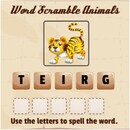 Word Scramble Animals