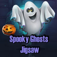 Spooky Ghosts Jigsaw mobile