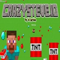 Crazy Steve io — Play for free at