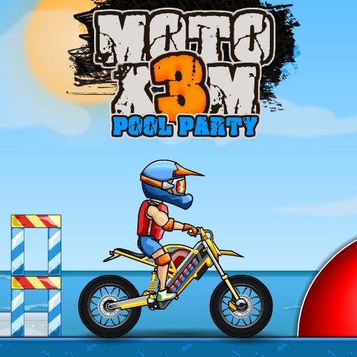 Moto X3M 5 Pool Party Level 14 