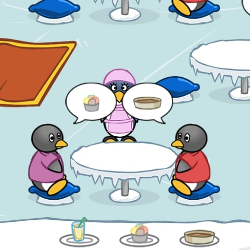 PENGUIN DINER jogo online gratuito em