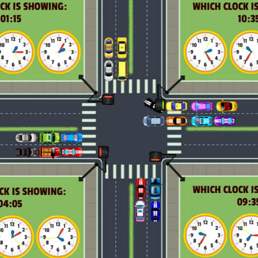 Traffic Control Time - Play Traffic Control Time on Kevin Games